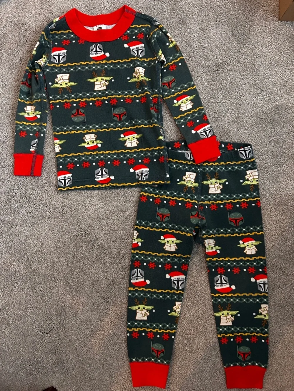 Hanna Andersson 90 or size 3T Star Wars Christmas PJs